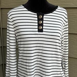 Fifty Street women’s size M Henley style long sleeve T-shirt, NWT